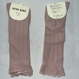 Nemo Kids Socks Newborn Knee High Boot Ribbed Knit Tights Socks Uniform Pull on